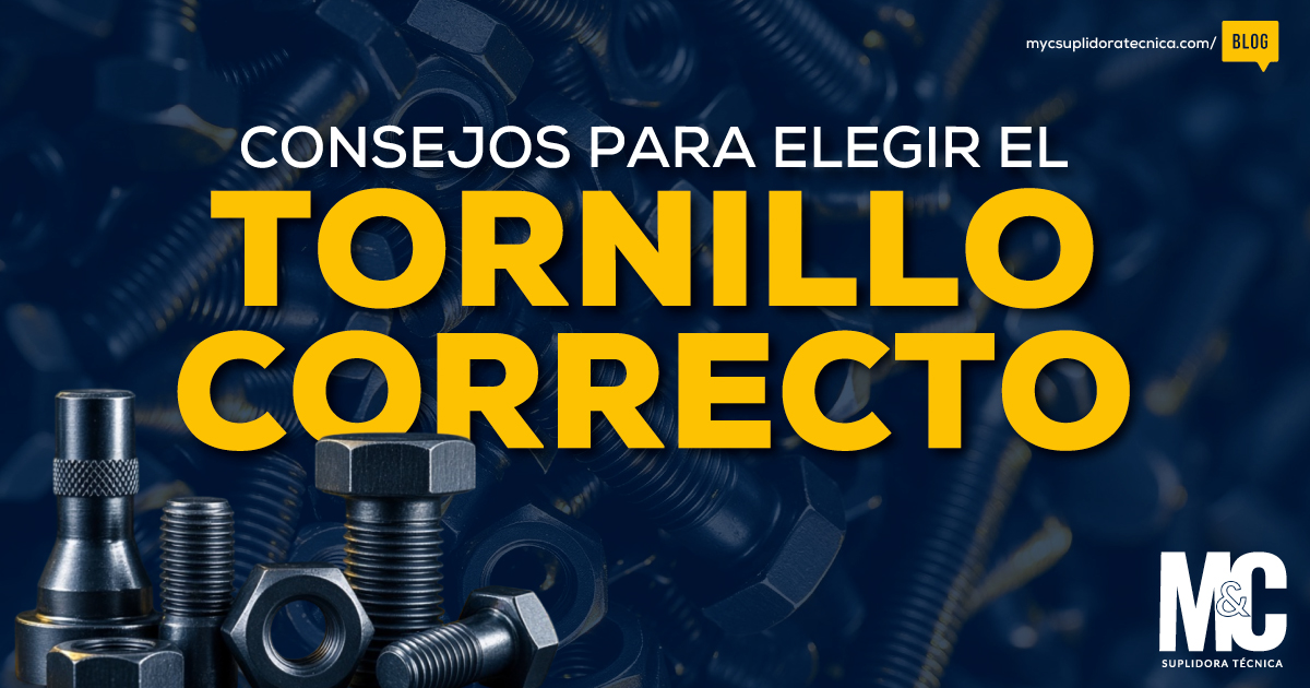 Consejos para elegir el Tornillo Correcto